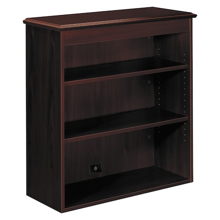 Hon Bookcase Hutch, 14.31 in D X 37" H, 35.75" W X Woodgrain Laminate, Mahogany H94210.NN